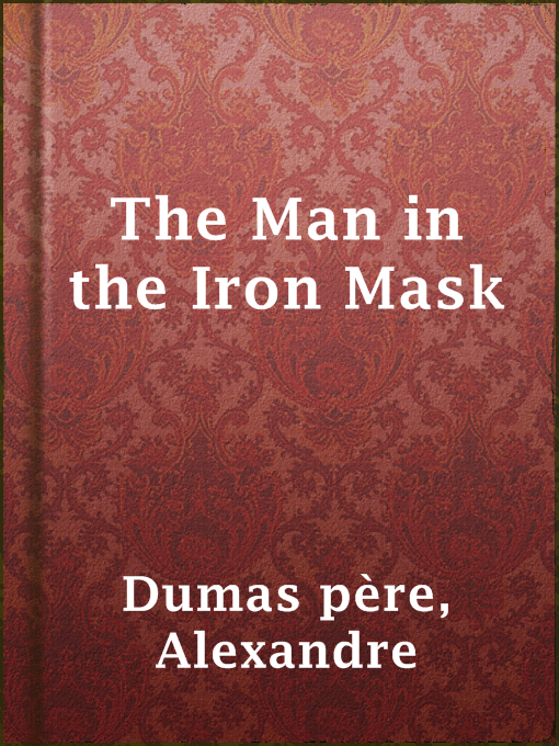 Image de couverture de The Man in the Iron Mask